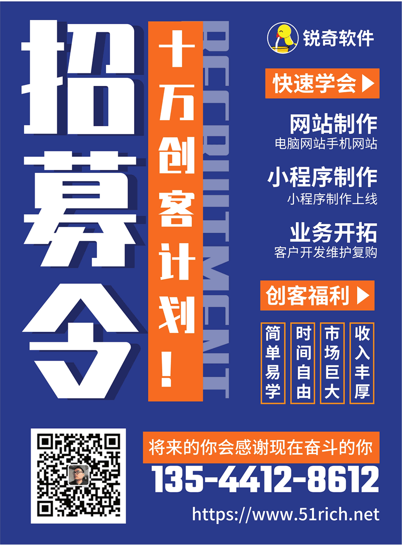 锐奇创客招募令